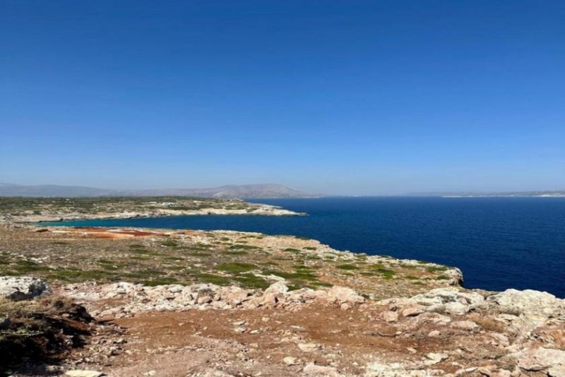 Kokkino Chorio Kreta, Kokkino Chorio: Grundstück am Meer mit Genehmigung für Luxusvilla zu verkaufen Grundstück kaufen
